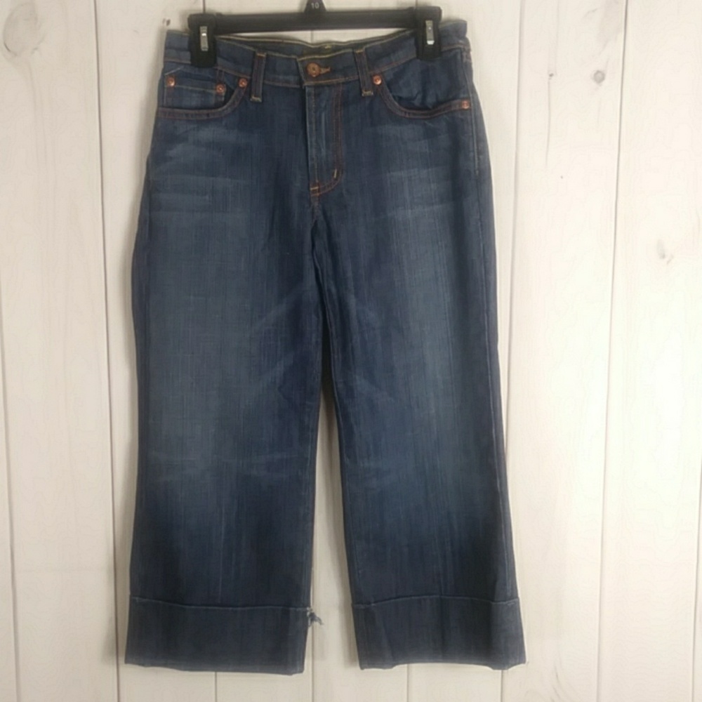 David Kahn capri jeans size 2